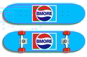 Image of Bmore Cola Popsicle Skate Deck -NEW!-