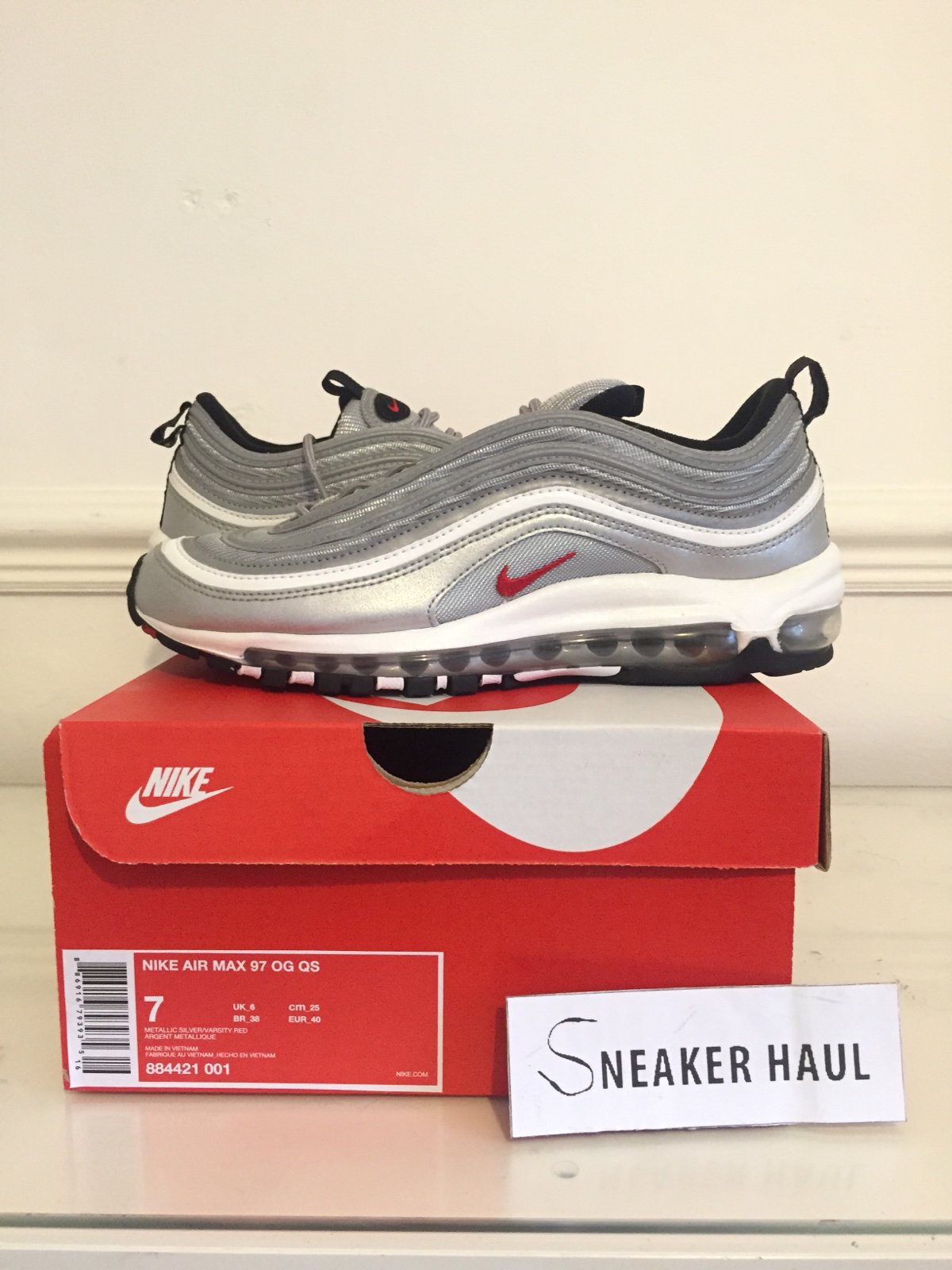 Sneaker Haul Nike Air Max 97 Og Qs Silver Bullet 16