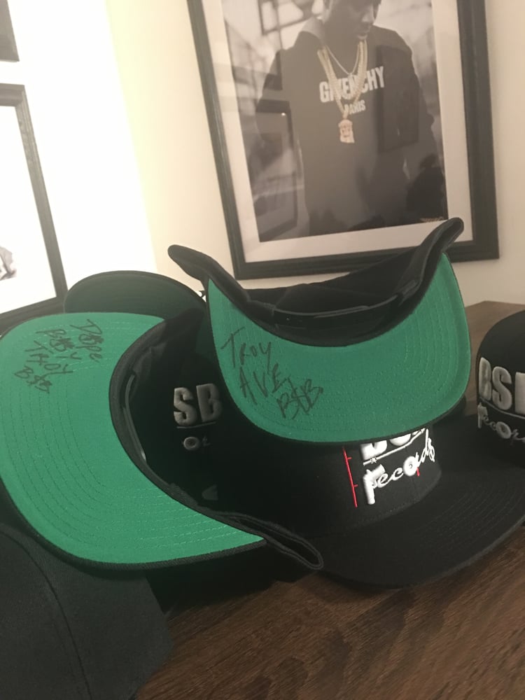 Image of (Official) BSB RECORDS SNAPBACK w/ Autographed Brim