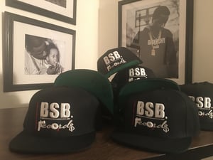 Image of (Official) BSB RECORDS SNAPBACK w/ Autographed Brim