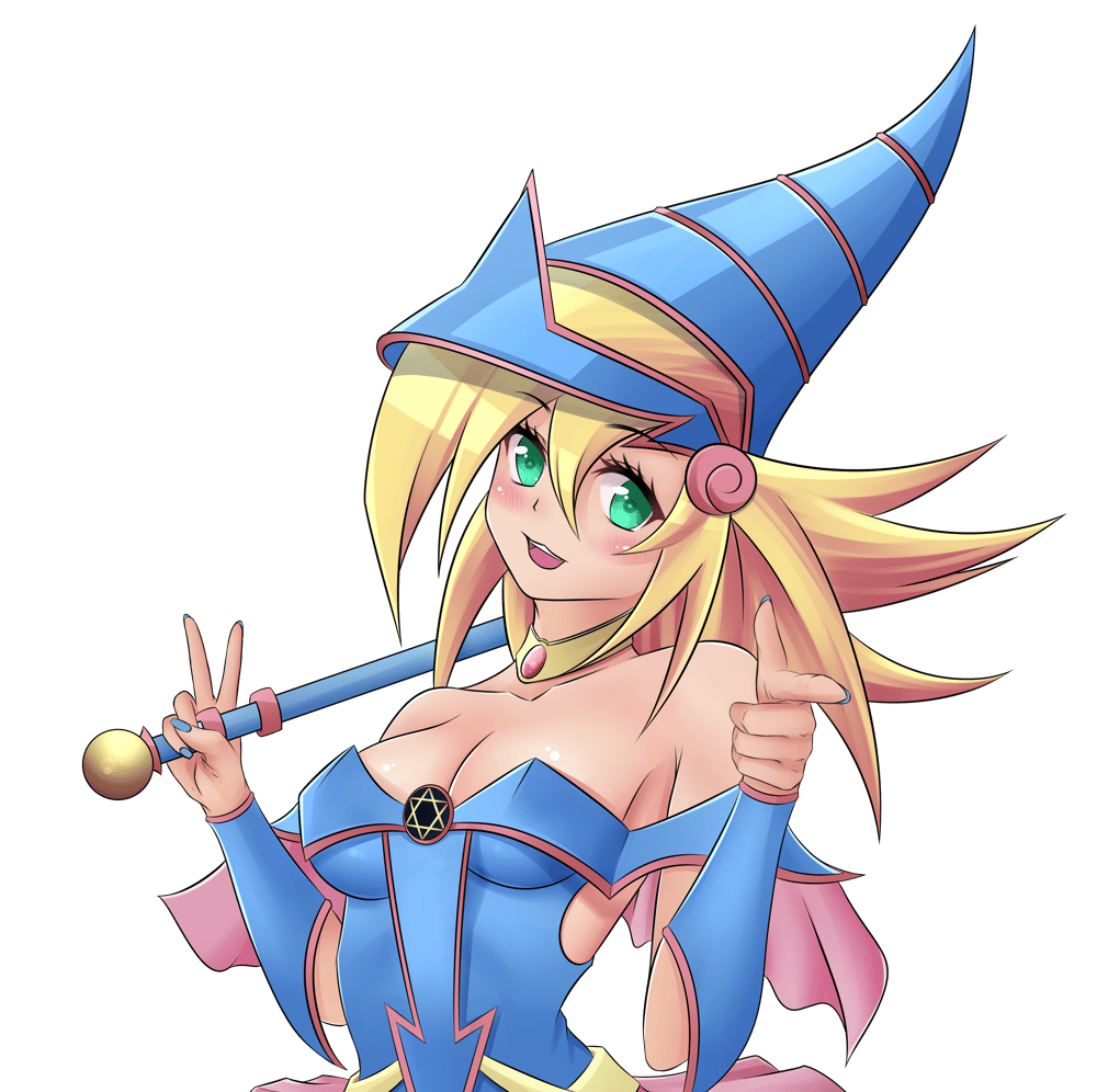 Image of Dark Magician Girl Die Cut