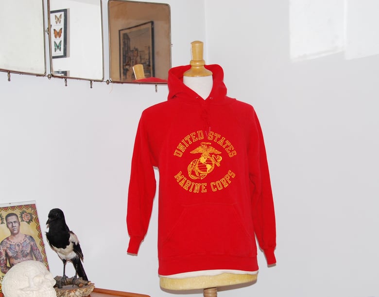 Image of USMC vintage sweatshirt from the 70's