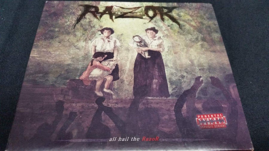 Image of RAZOR - all hail the RazoR CD