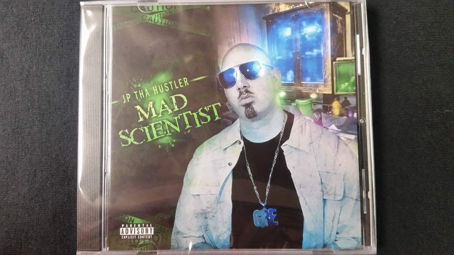 Image of JP THA HUSTLER- MAD SCIENTIST CD