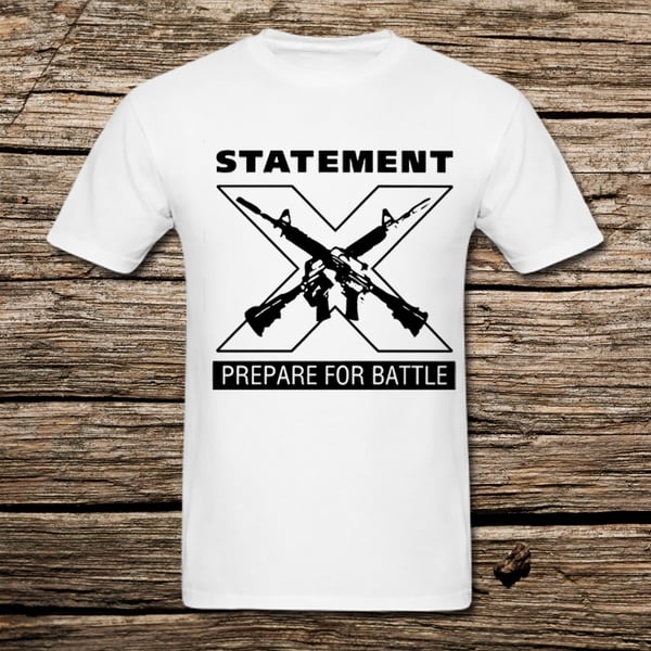 Image of Statement "Prepare For Battle" Rip Off Shirt *PRE ORDER*