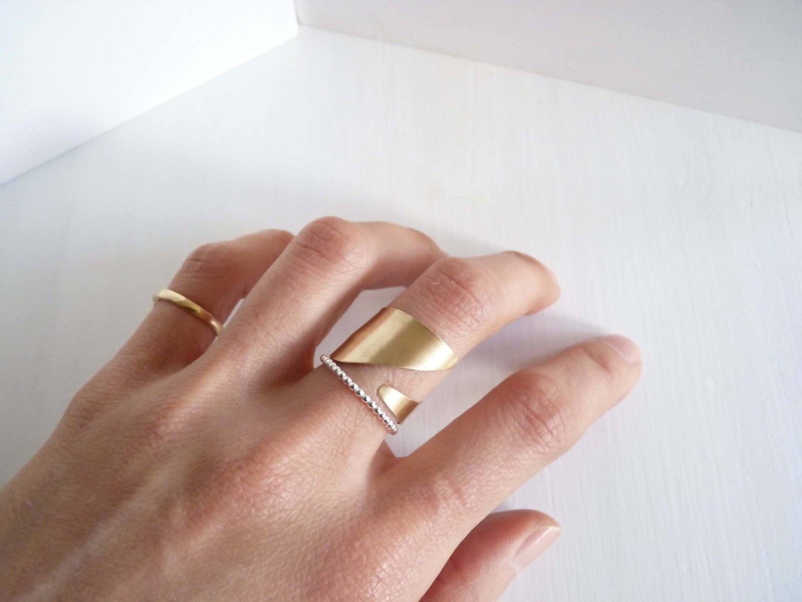 Thick Gold Round Wedding Ring - British Handcrafted Wedding Rings -  pretty-wild-jewellery