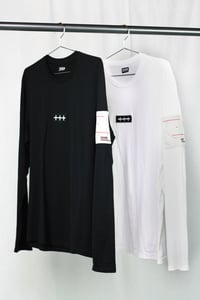 Image 3 of VISUAL PLEASURE LONG SLEEVE - WHITE