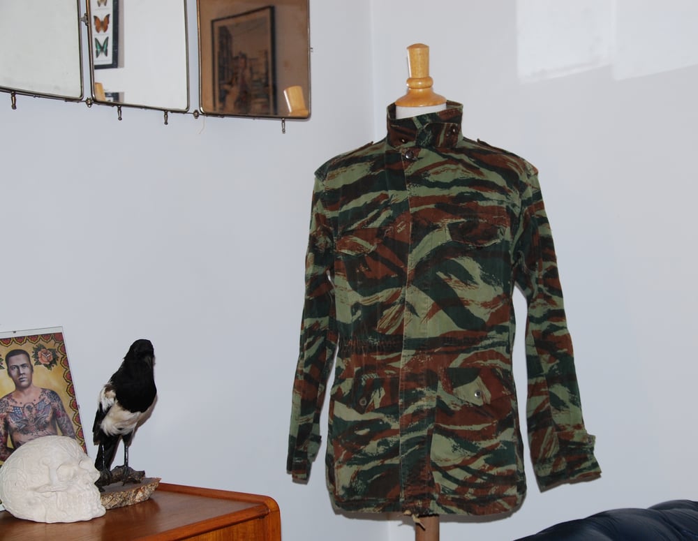 Image of French lizard camouflage jacket