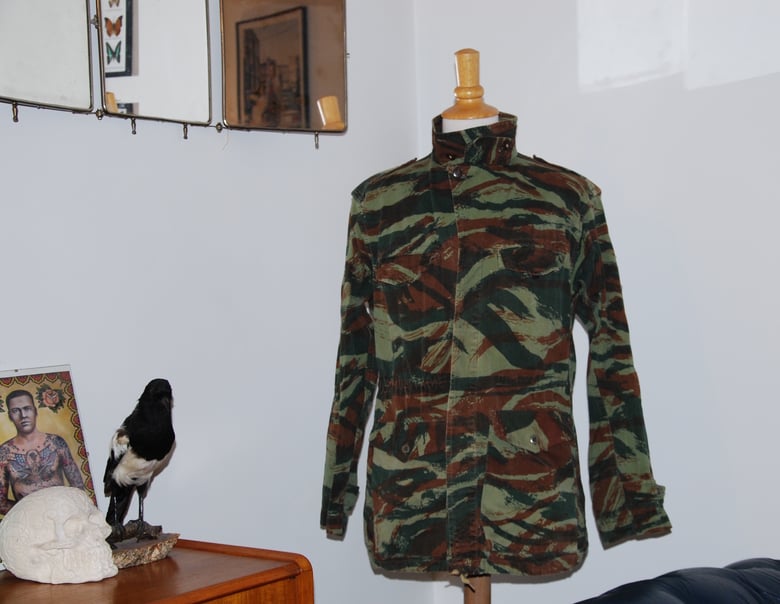 Image of French lizard camouflage jacket 