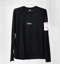 Image 1 of VISUAL PLEASURE LONG SLEEVE - BLACK