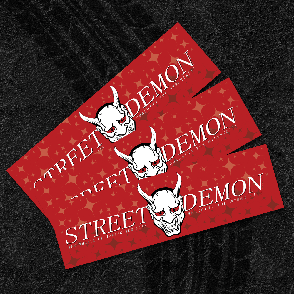 Image of STREET DEMON - 9.45" x 2.7"