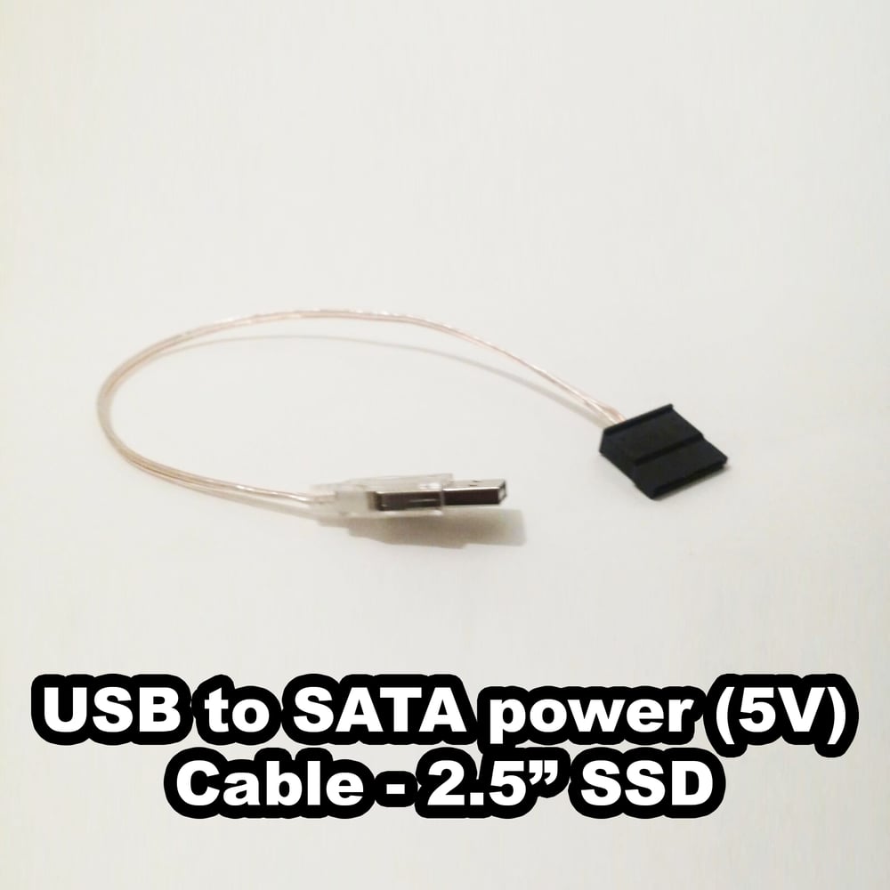 to SATA power cable SSD / InnoTech UK