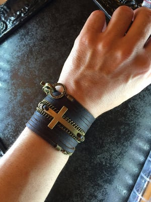 Image of Bracelet spartan cross