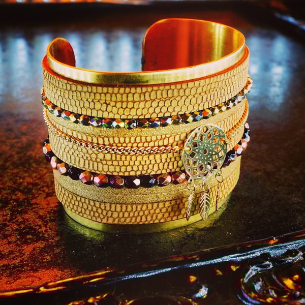 Image of Bracelet Manchette Bohême