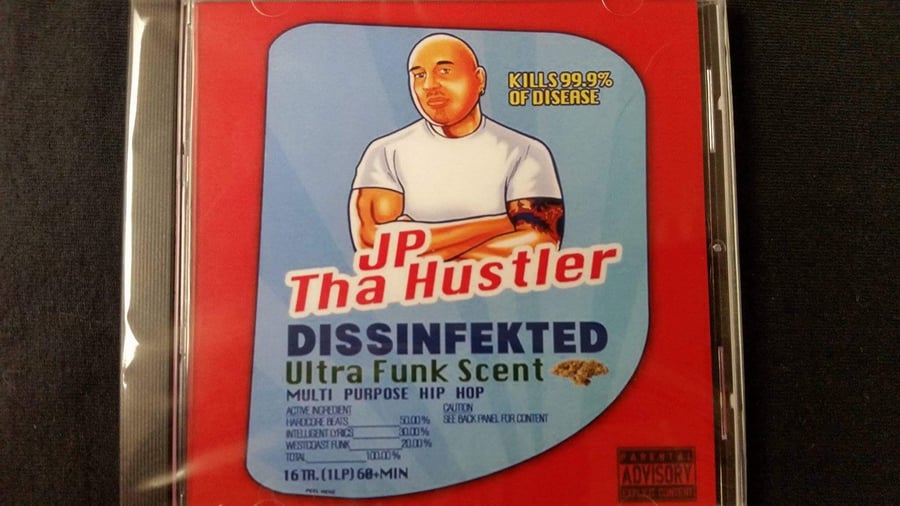 Image of JP THA HUSTLER- Dissinfekted cd