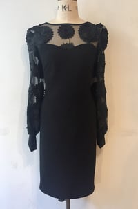 Image 1 of Black dahlia dress