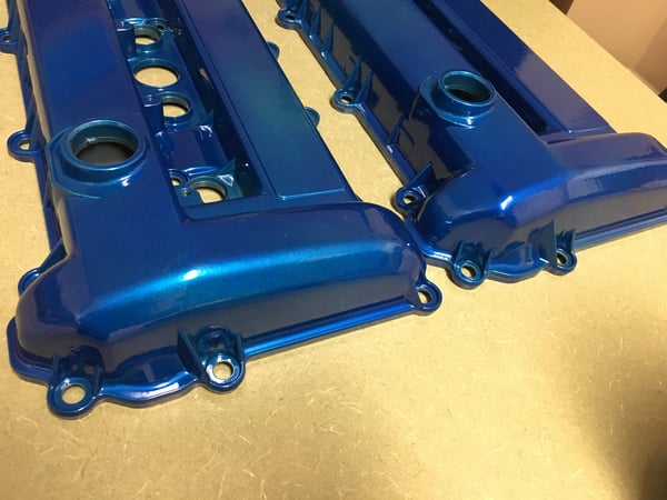Image of Ford DURATEC powdercoated valve cover kit