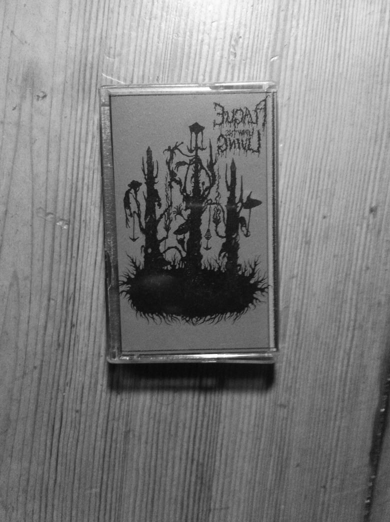 Image of Plague upon the living "Violet alchemy of melancholy" demo tape