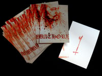 Bathory print signed with my blood