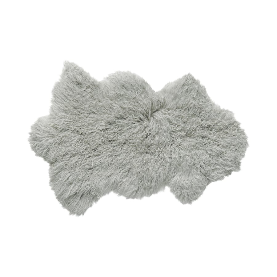 Luxe Faux Fur 676685041258 12 x 20 in. Belton Sheepskin Pillow - Denton Zebra Black & White - Pack of 2