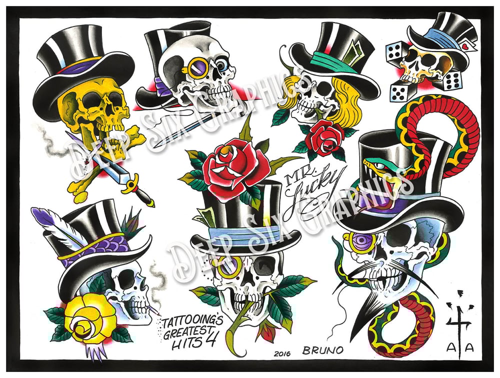 Image of  Tattooing's Greatest hits Mr. Lucky