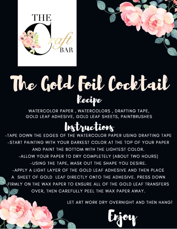 Image of Gold Foil Art Kit
