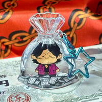 Image 5 of Liquid-Filled Yen Money Bag Charms