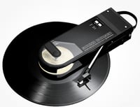 Image 2 of Sound Burger Bluetooth portable record player BLACK