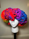 Favorite Stripe / Bloom Ruffle Hat / 4 row