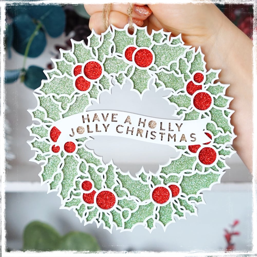 Image of PREORDER Holly Jolly Wreath