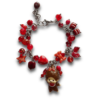 Monkey Bracelet (Red) 