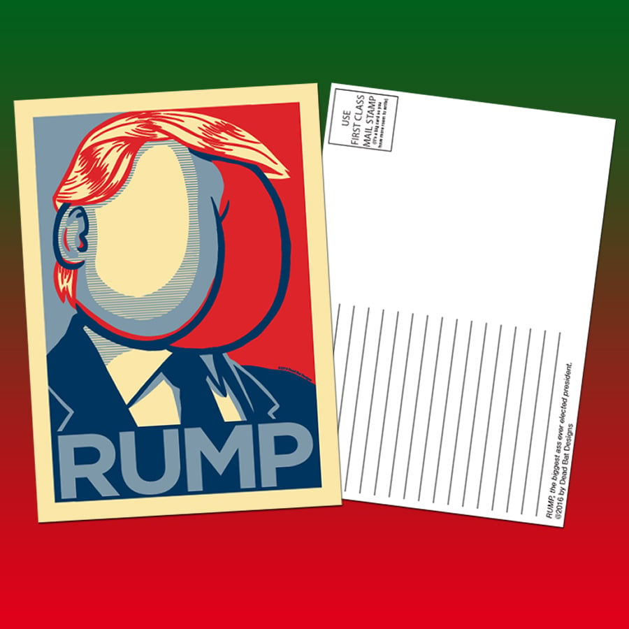 Image of Rump 5x7 postcards