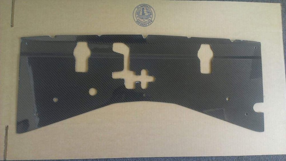 91-99 MR2 MK2 SW20 Radiator Cooling Panel Carbon Fiber or Polished ...