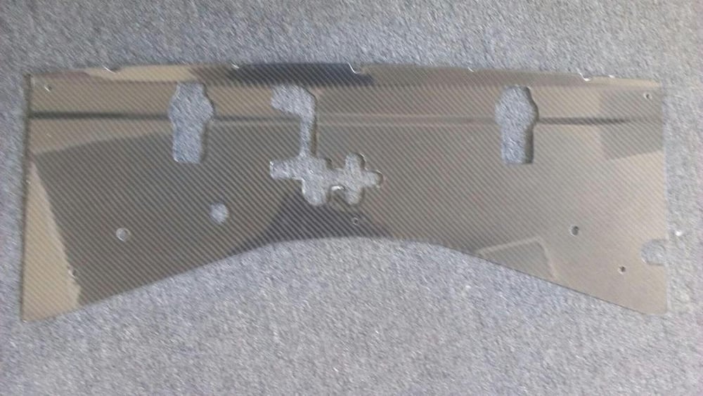 91-99 MR2 MK2 SW20 Radiator Cooling Panel Carbon Fiber or Polished ...