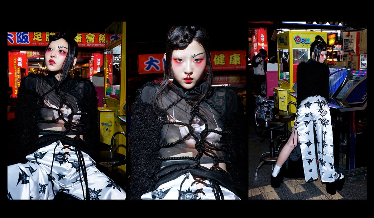 Image of DVMVGE TOKYO X' Shibari Girl' Transparent Top