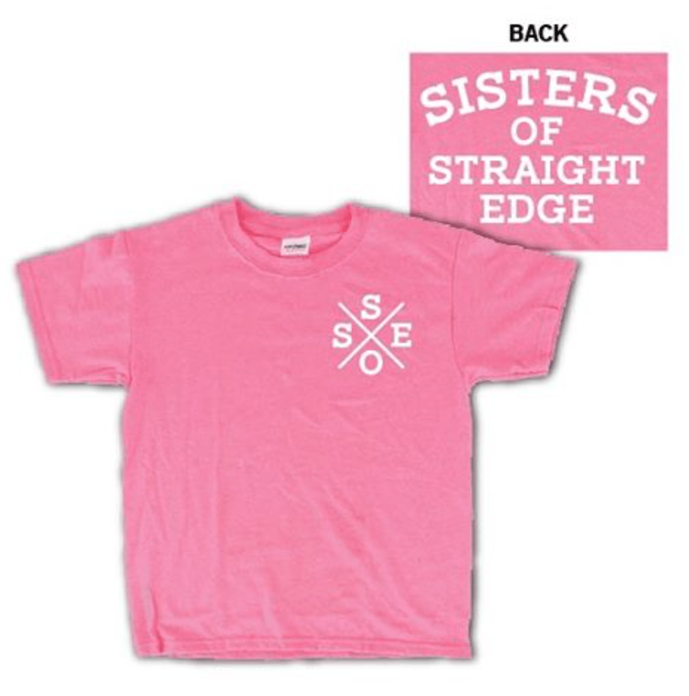 Image of SISTERS OF STRAIGHT EDGE YOUTH T-SHIRT