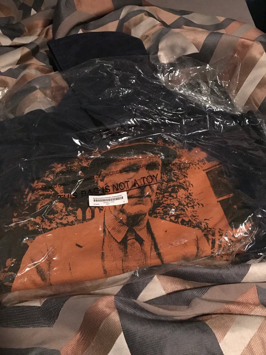 Supreme shop burroughs hoodie