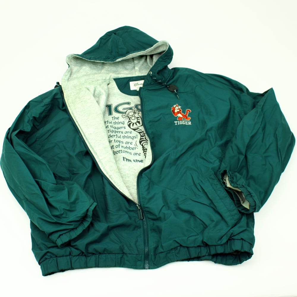 Image of Disney Tigger Full Zip Up Jacket with Hoodie