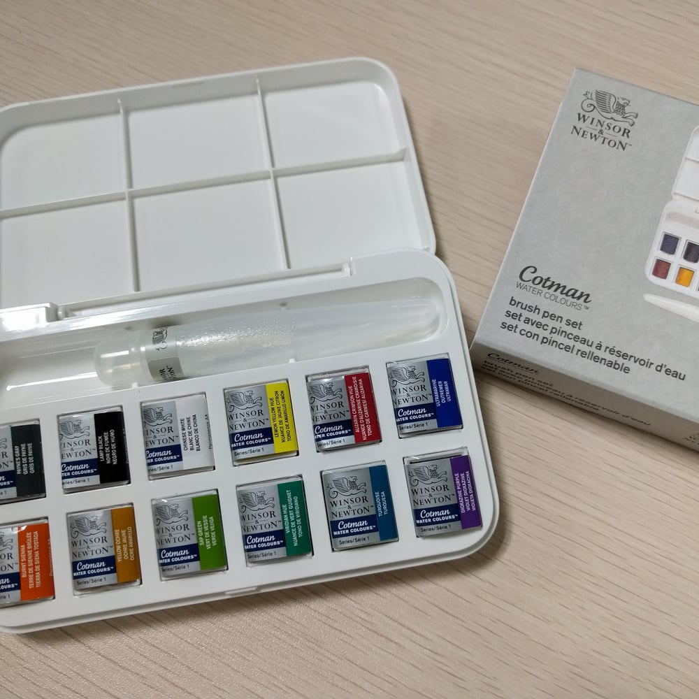 Image of Winsor Newton Cotman Brushpen Set