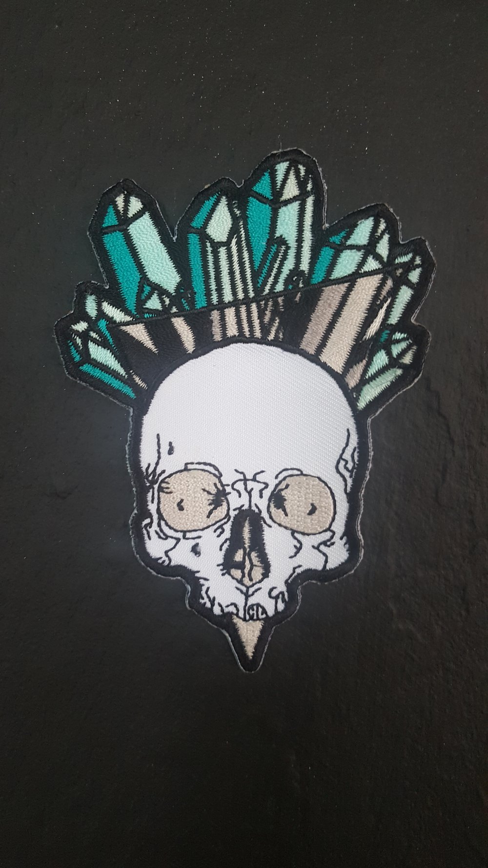 Image of Skull and Crystal patch