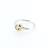 herkimer diamond quartz engagement ring 