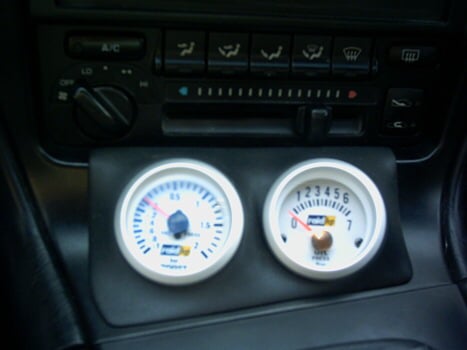 Image of 91-99 MR2 MK2 Ash Tray Pod (2 x 52mm Gauges)