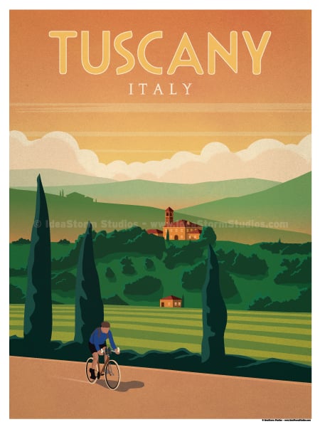 IdeaStorm Studio Store — Tuscany Poster