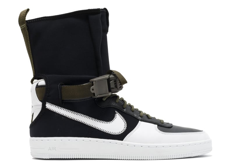 Image of Acronym x Nike AF1 HI Downtown Black White 649941-001