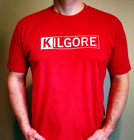 Image of Kilgore Logo MENS RED T-shirt *Limited Edition* 