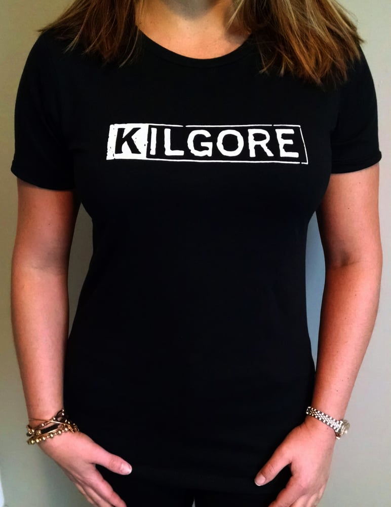 Image of Kilgore Logo LADIES BLACK T-shirt