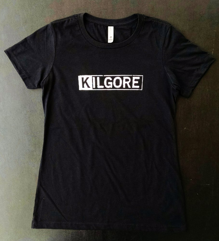 Image of Kilgore Logo LADIES BLACK T-shirt