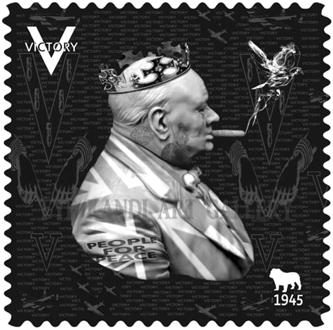 Image of Winston Victory stamp