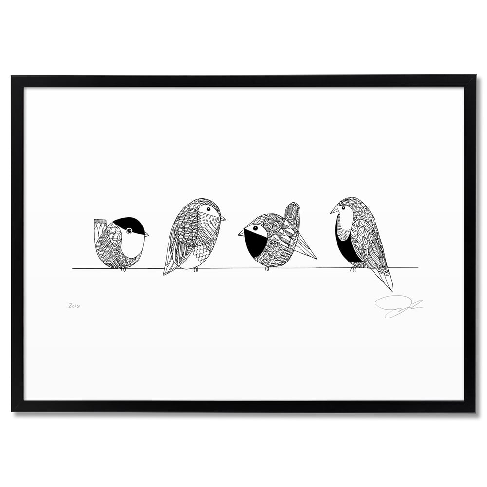 Print: Bird Group