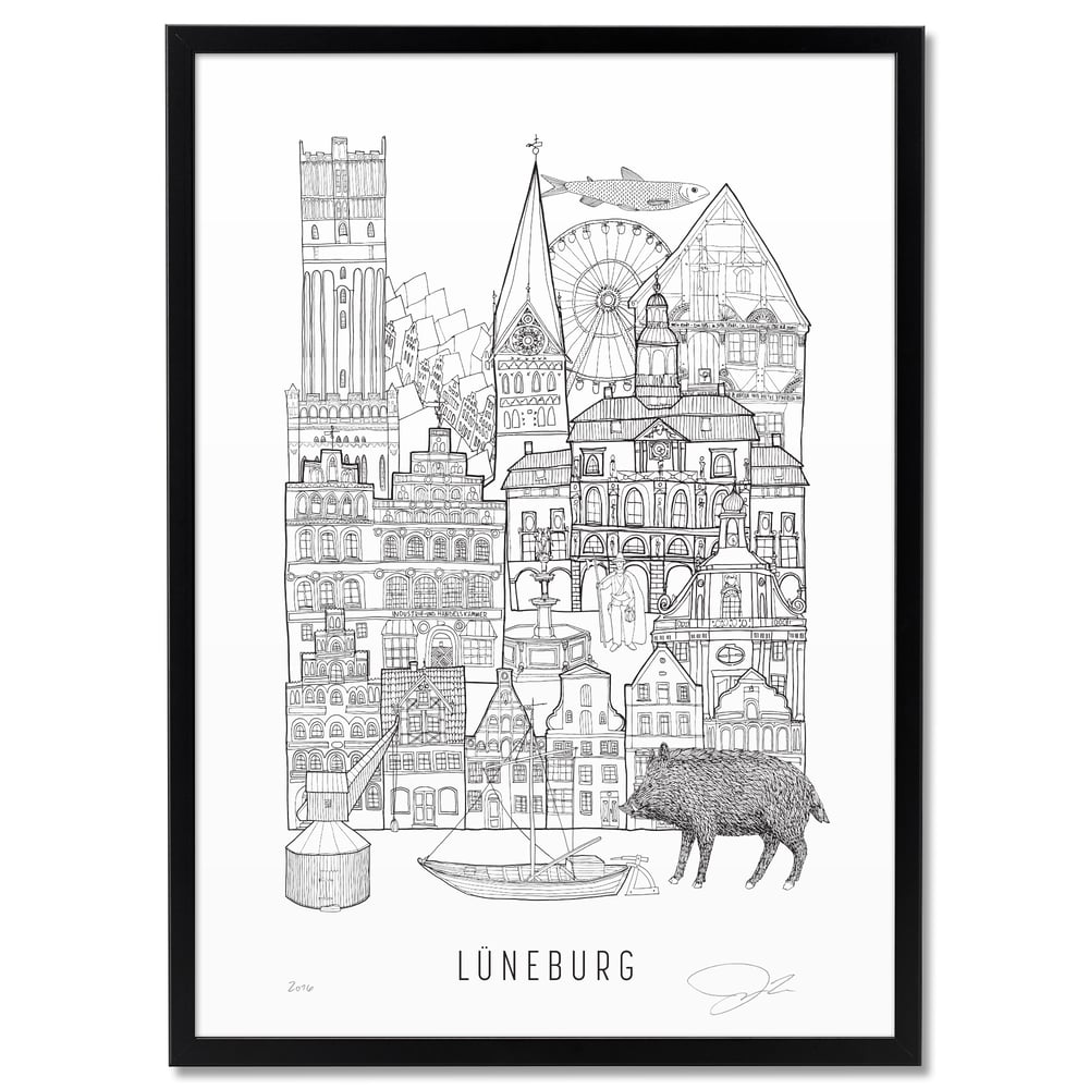 Large Print: LÜNEBURG